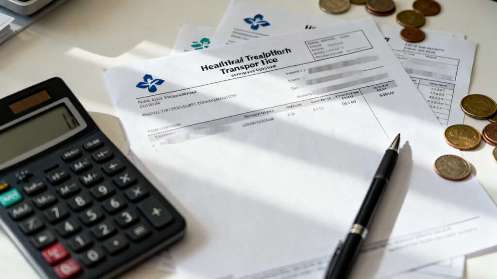 Calcul du reste à charge avec franchise médicale et taux de 65 %