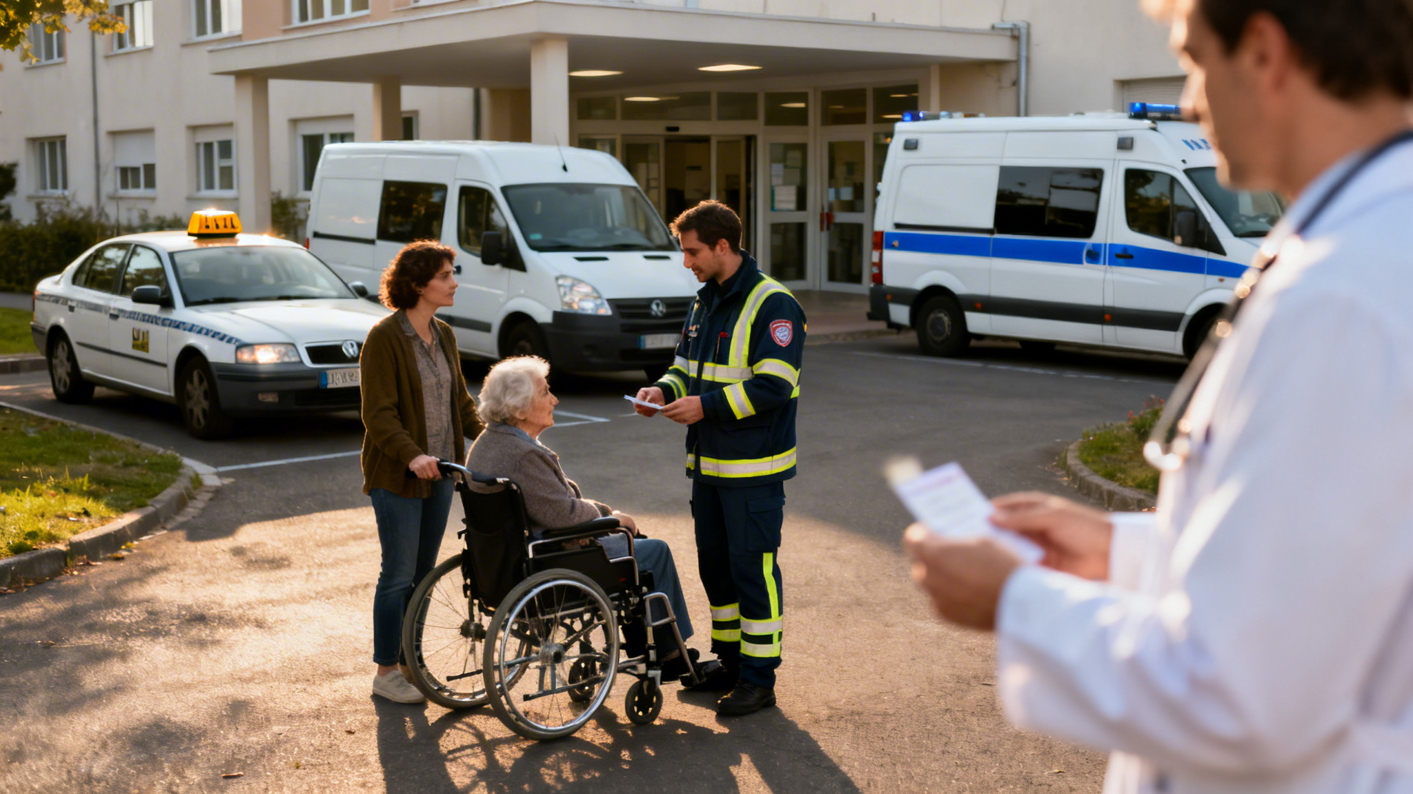 Comment choisir son transporteur sanitaire à l’entrée d’un hôpital