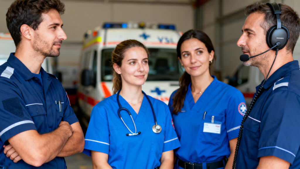 Salariés ambulanciers, auxiliaires et régulateur CCN TRS