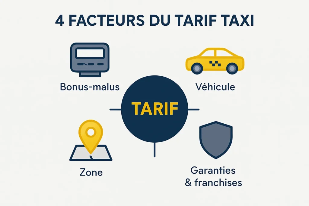 Bonus-malus, véhicule, zone et garanties influent sur le tarif