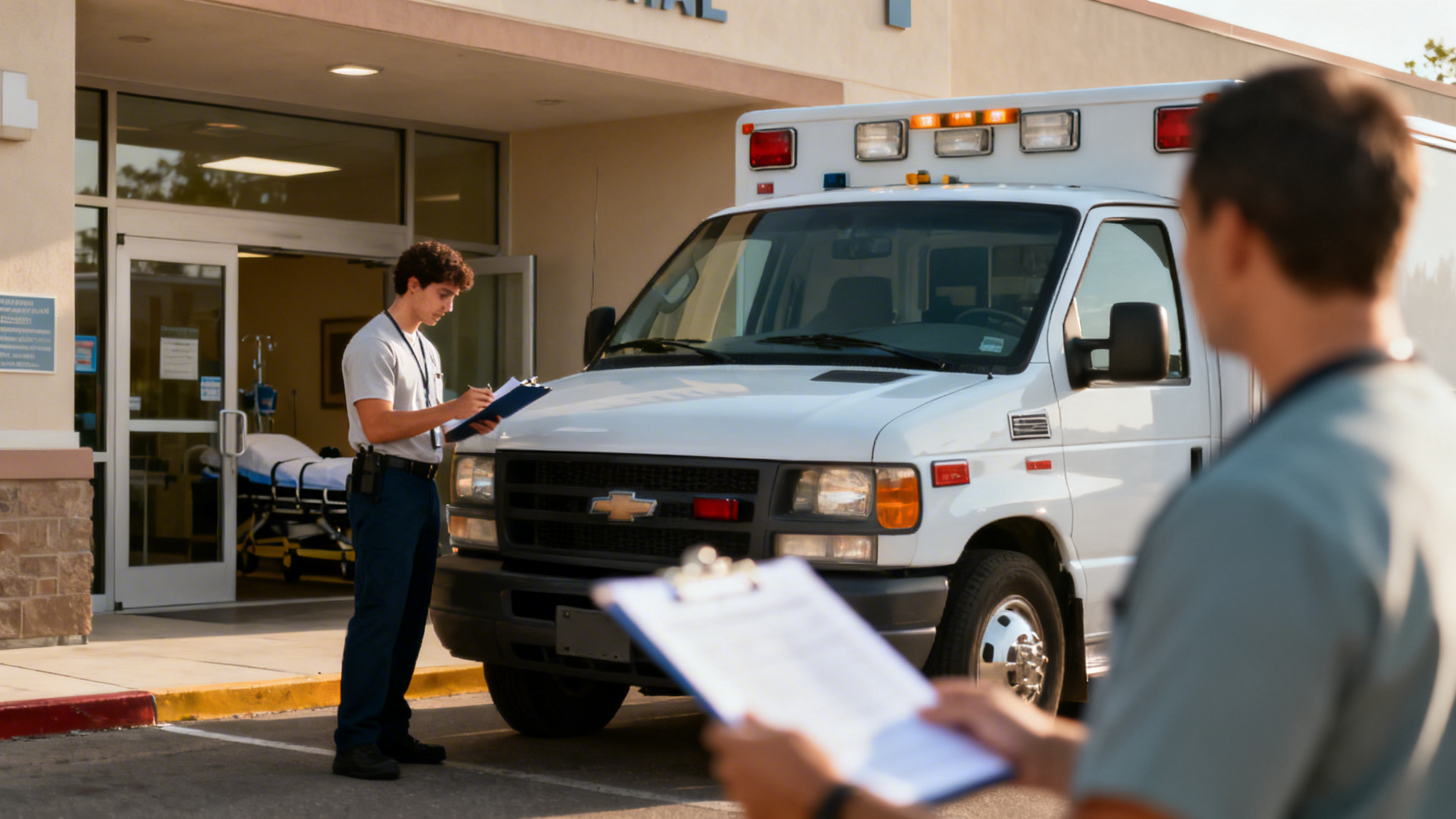 Apprenant et formateur devant un VSL, début de Formation VSL