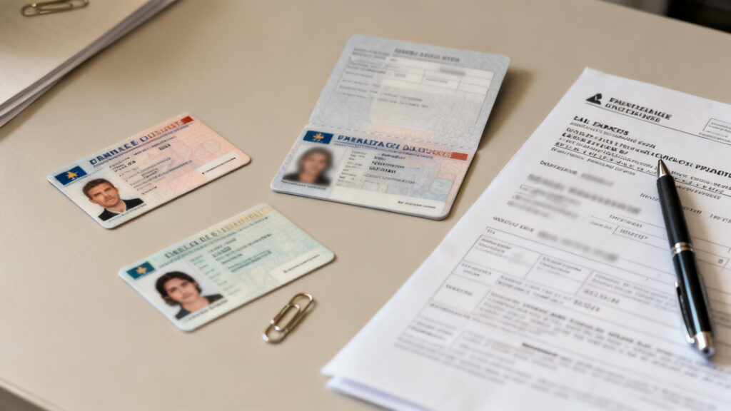 Pièces justificatives nécessaires pour la carte professionnelle VTC