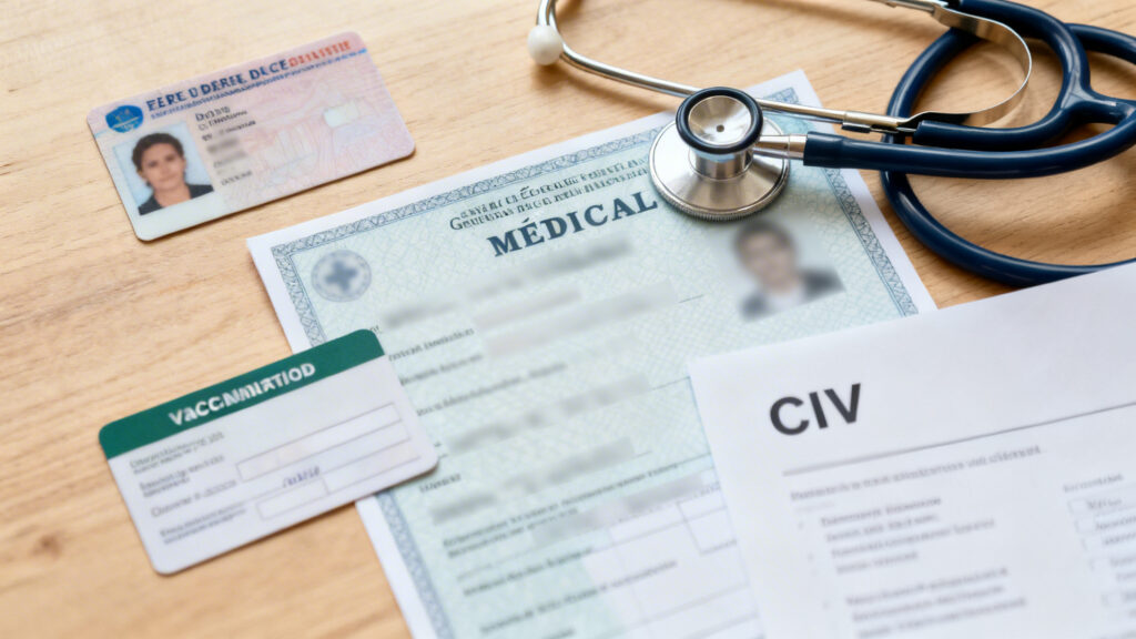 Permis B, aptitude médicale et pièces du dossier