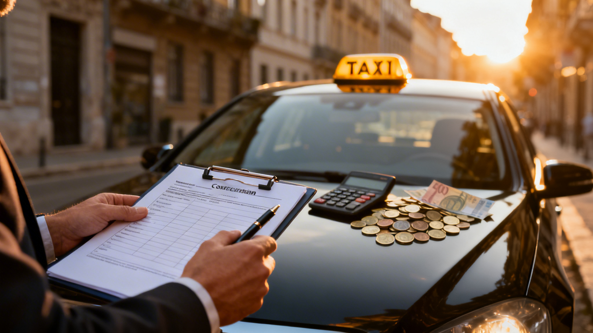 Comparatif du prix de la licence de taxi selon les villes