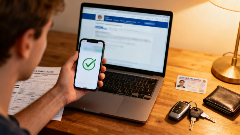 Résultat du permis de conduire en ligne