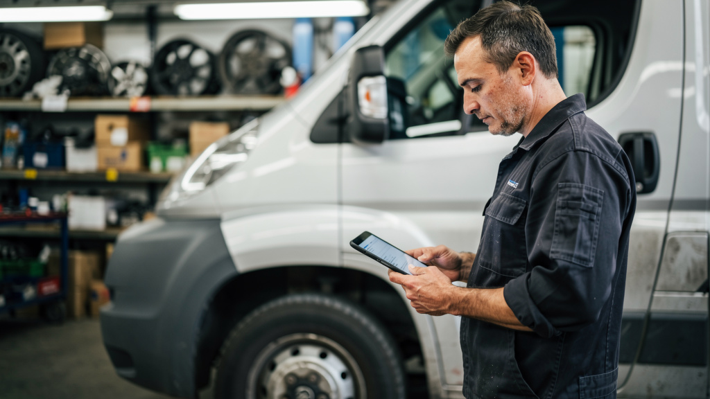 Technicien crée un ordre de travail, maintenance préventive