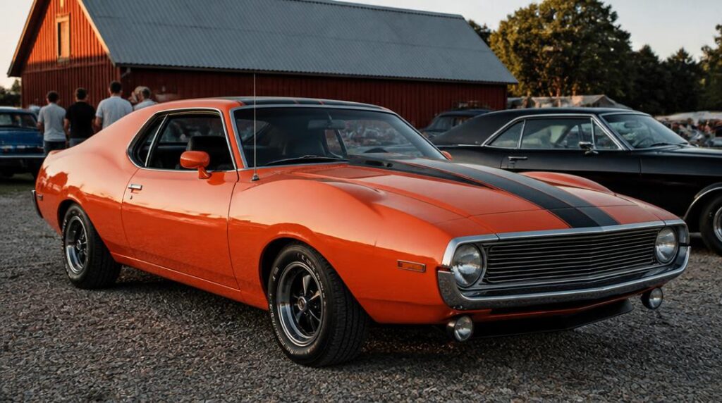 AMC Javelin 1971, coupé américain de collection