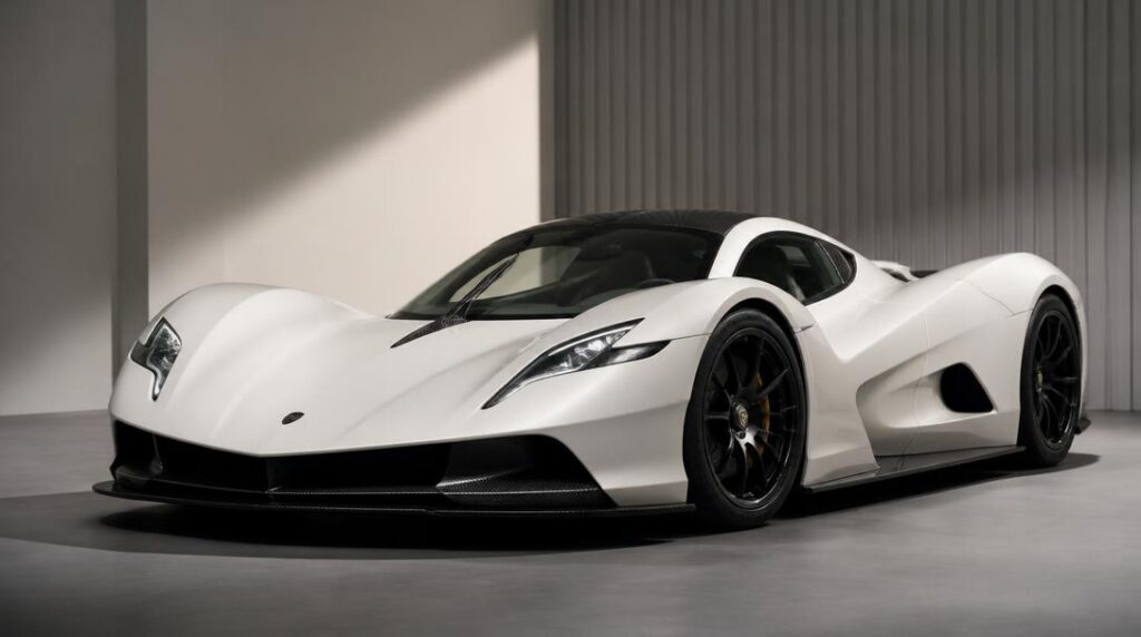 Aspark Owl, hypercar électrique japonaise blanche