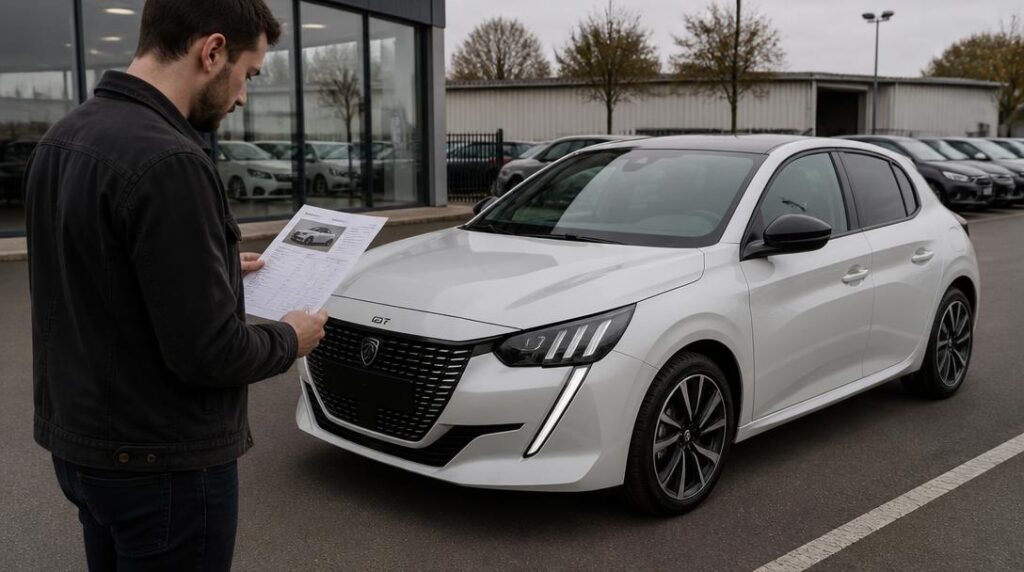 Acheteur comparant une annonce de Peugeot 208 GT occasion