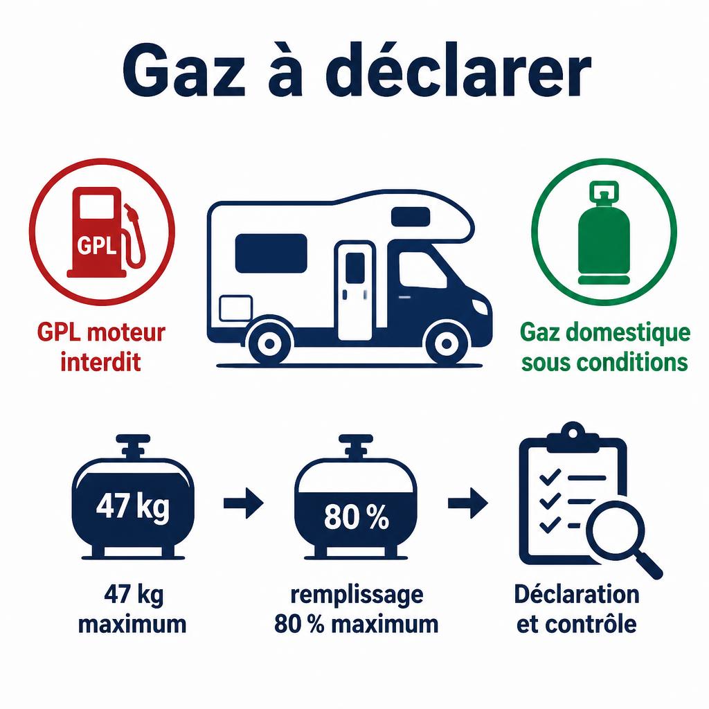 Règles GPL tunnel sous la Manche et gaz domestique